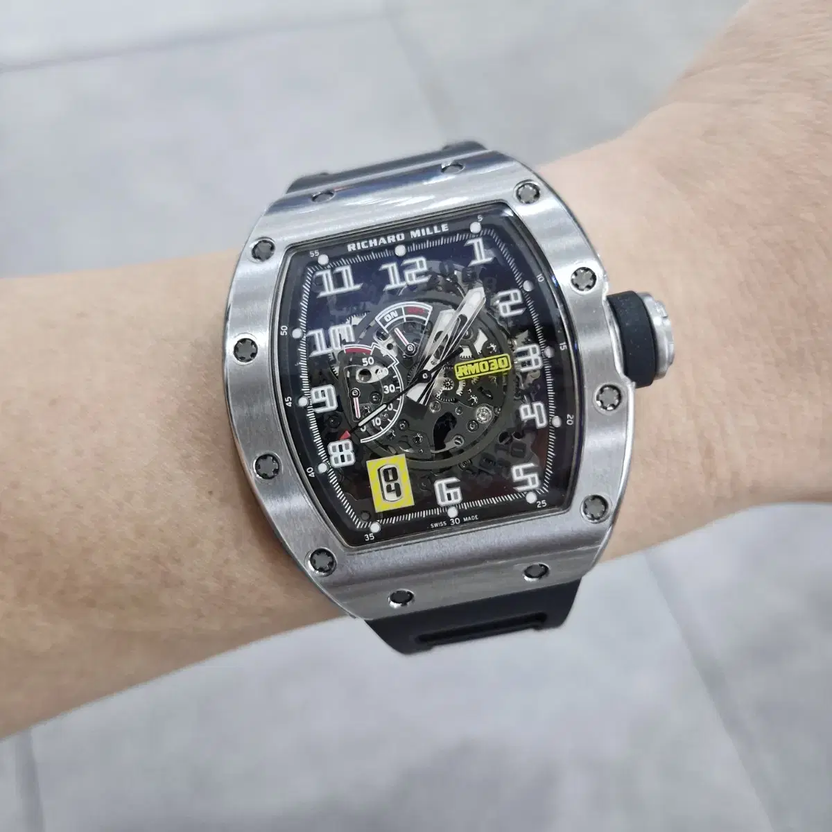 Richard Mille RM030 TI Titanium Official Korea 030