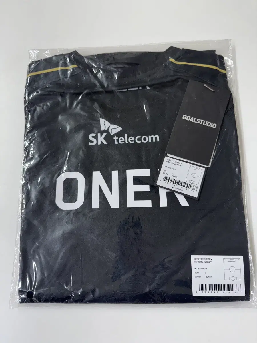 [L] Sealed with tag, new product, 23 World Championship winning T1 Oner uniform