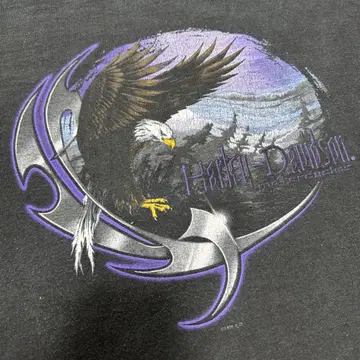 90s HARLEY DAVIDSON 이글 메탈 브레이드