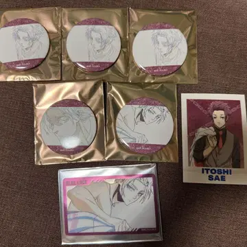 블루 록 전 최애 캐릭터 배지 캔뱃지 이토시 사에 파샤 클리어 카드