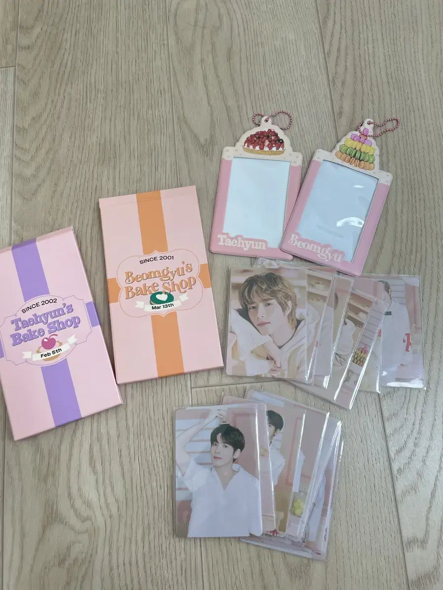 투바투 범규태현 생일엠디,생일포카MD