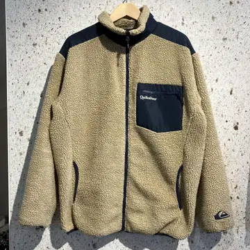 Quiksilver 플리스 자켓 퀵실버 베이지