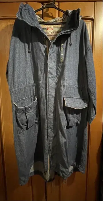 티티카카 데님 롱 코트