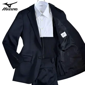 MIZUNO 수트 셋업 무브 수트 워셔블 네이비 M