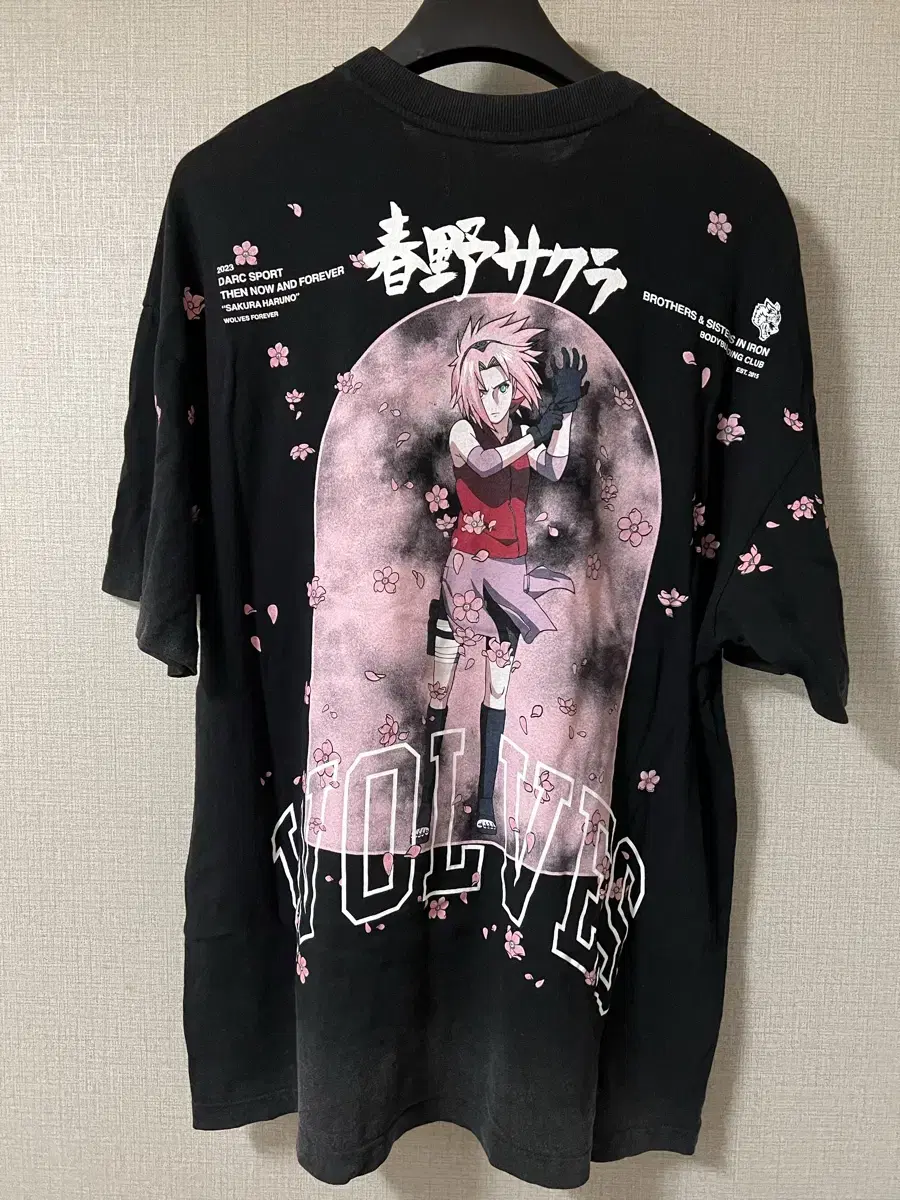 darc sport Naruto sakura collaboration L Large