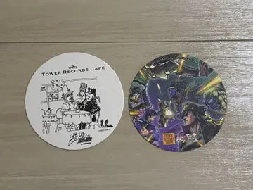 죠죠의 기묘한 모험 타워 레코드 카페 코스터 세트