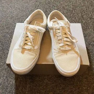 VANS 반스 올드스쿨 PRO 내추럴 26.5cm 중고품