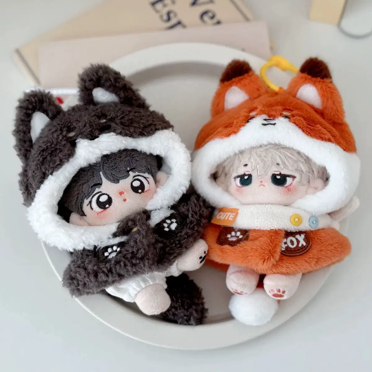 [속바지증정, 신상할인] 동물 케이프 모음 10cm 인형옷 솜인형옷 옷장
