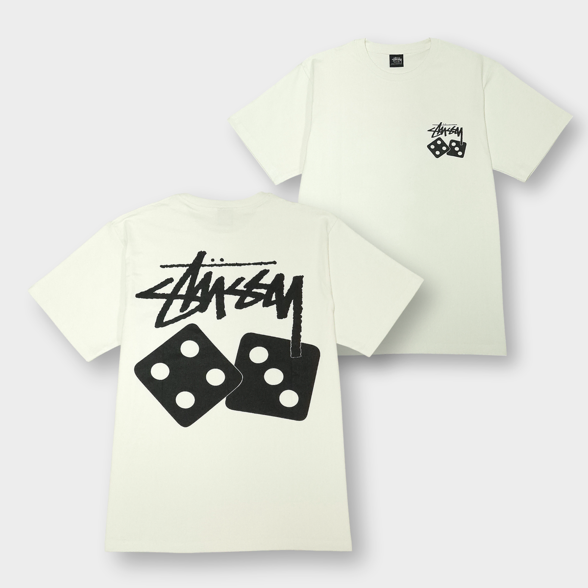 [정품 새상품]스투시 stussy 다이스 반팔 남녀공용