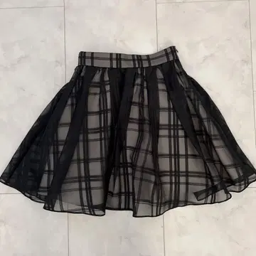 SNIDEL 플레어 스커트 프리 사이즈 블랙