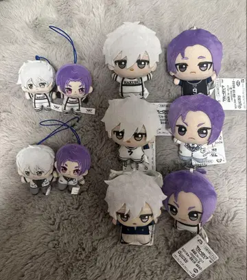 블루 록 나기 레이오 치비 봉제 인형 봉제 인형
