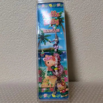 레어 헬로키티 하와이 훌라 댄스 스트랩 HAWAII 훌라 댄스
