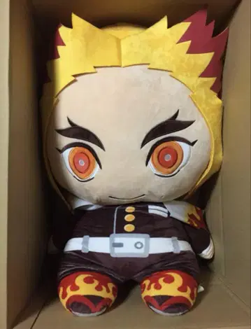 귀멸의 칼날 대만 봉제 인형 렌고쿠 쿄쥬로 특대형 약 70cm