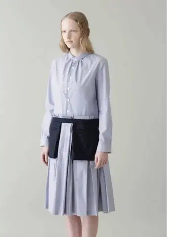 독립 이후 스나오쿠와하라 스트라이프 원피스