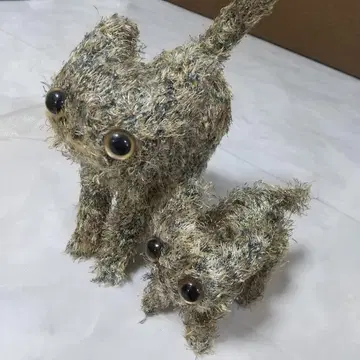 CAT CAT CAT 마리 메종드뮤 고양이 봉제 인형 세트