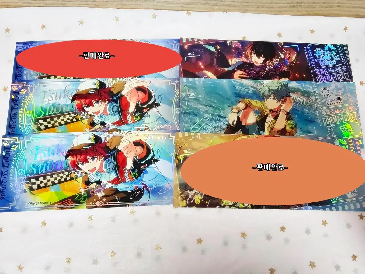 Ensemble Stars - Knights (Tsukasa, Sena, Ritsu) Live Ticket