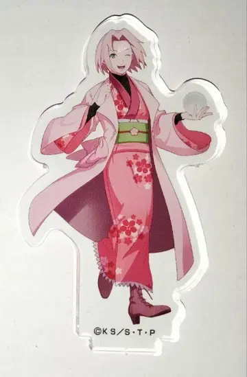 NARUTO 나루토 하루노 사쿠라 아크릴 디오라마 진로우