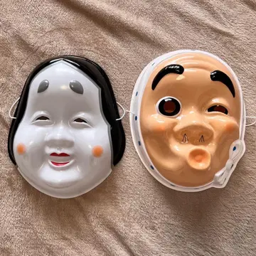 메루카리 택배 오카메 효토코 오멘 가면