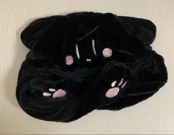 마후마후 슈퍼 고양이 블랙 고양이 모자