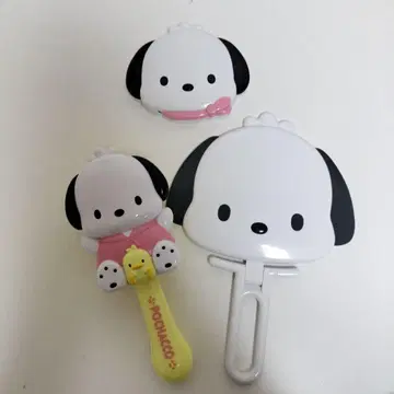 산리오 포차코 손거울 빗