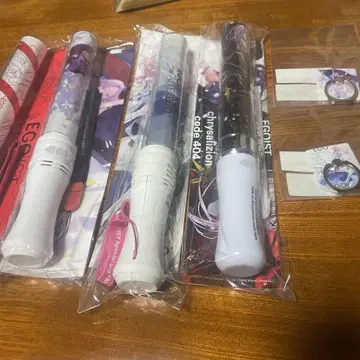 에고이스트 라이브 굿즈 세트 응원봉 스마트폰 링 실리콘 밴