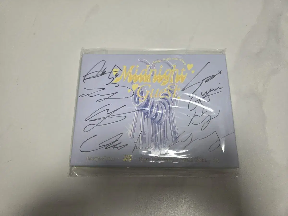 Fromis_9 DM signed album non-sale album