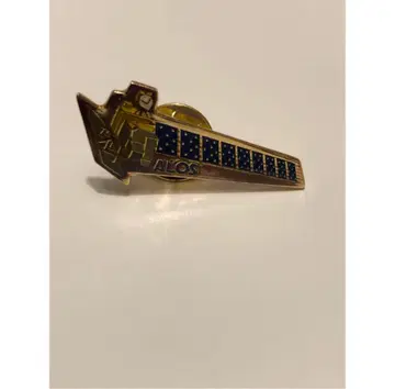 JAXA 인공위성 다이치 ALOS 핀 배지 #C
