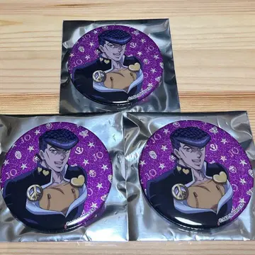 죠죠의 기묘한 모험 죠죠 월드 3 글리터 캔뱃지 히가시카타 죠스케 세트