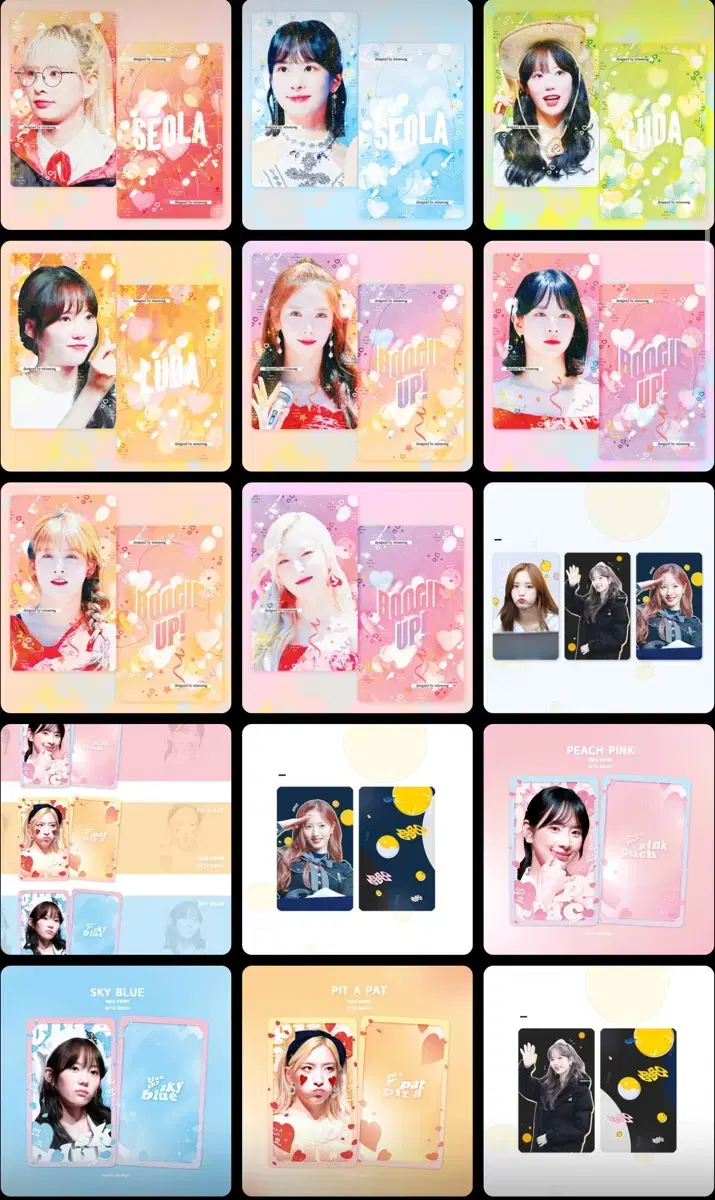 Sharing WJSN unofficial goods.