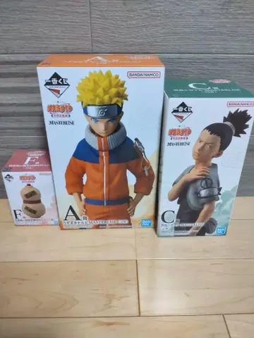 NARUTO 1번 복권 피규어 세트