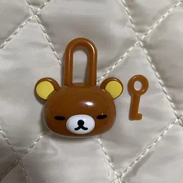 레어! 리락쿠마 플라스틱 자물쇠 완구 헤이세이 레트로