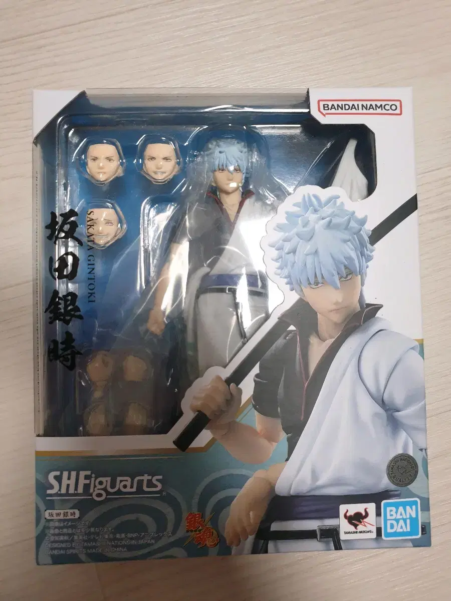 SH피규아트 사카타 긴토키 SHF 반다이 피규이 은혼 액션 애니메이션