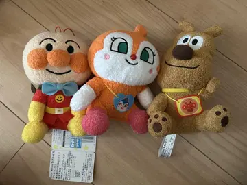 호빵맨 봉제 인형 세트