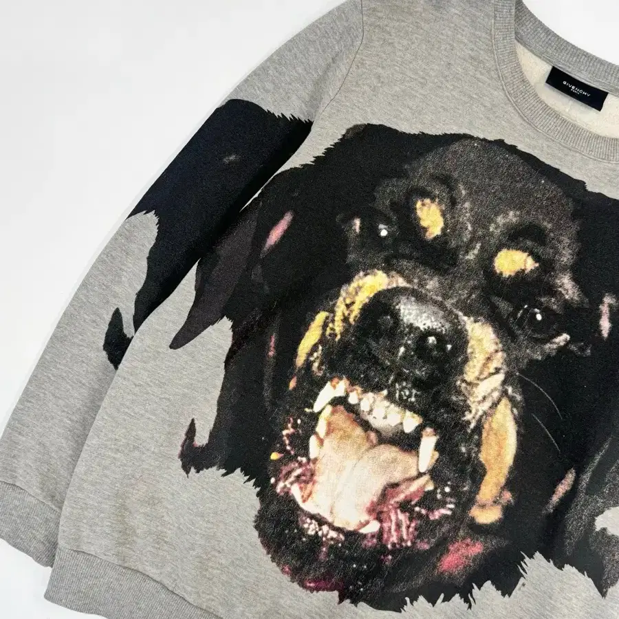 GIVENCHY | 지방시 GIVENCHY Rottweiler Gray Sweatshirt #지방시