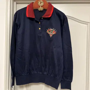 Vintage Roberta di Camerino 긴팔 골프 폴로 셔츠