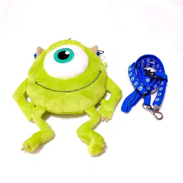 디즈니 몬스터즈 줌 잉크 마이크 와조우스키 목걸이 파우치 패스 케이스