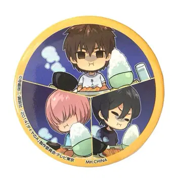 다이아의 A 캔뱃지 사와무라 에이준 후루타니 아키라 코미나토 하루이치 밥