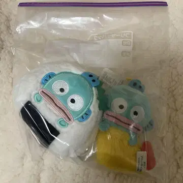 한교동 도시락 마스코트 새우 플라이 오니기리 세트 봉제 인형 잡화