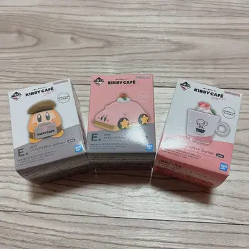 커비 제일복권 E상 피규어 마그넷 컬렉션 세트