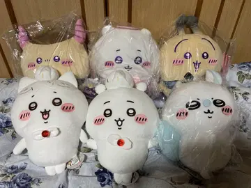 치이카와 BIG 봉제 인형 6종 세트 생일 천사 악마 토끼 모몽가