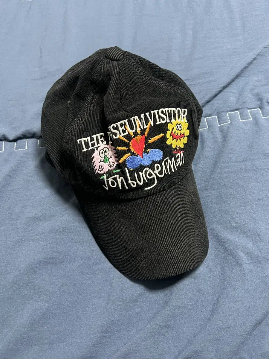 The Museum Visitor Zone Burgerman Ball Cap Black