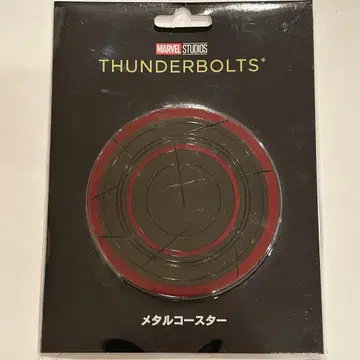 미개봉 새상품 MARVEL 썬더볼츠 쉴드 코스터