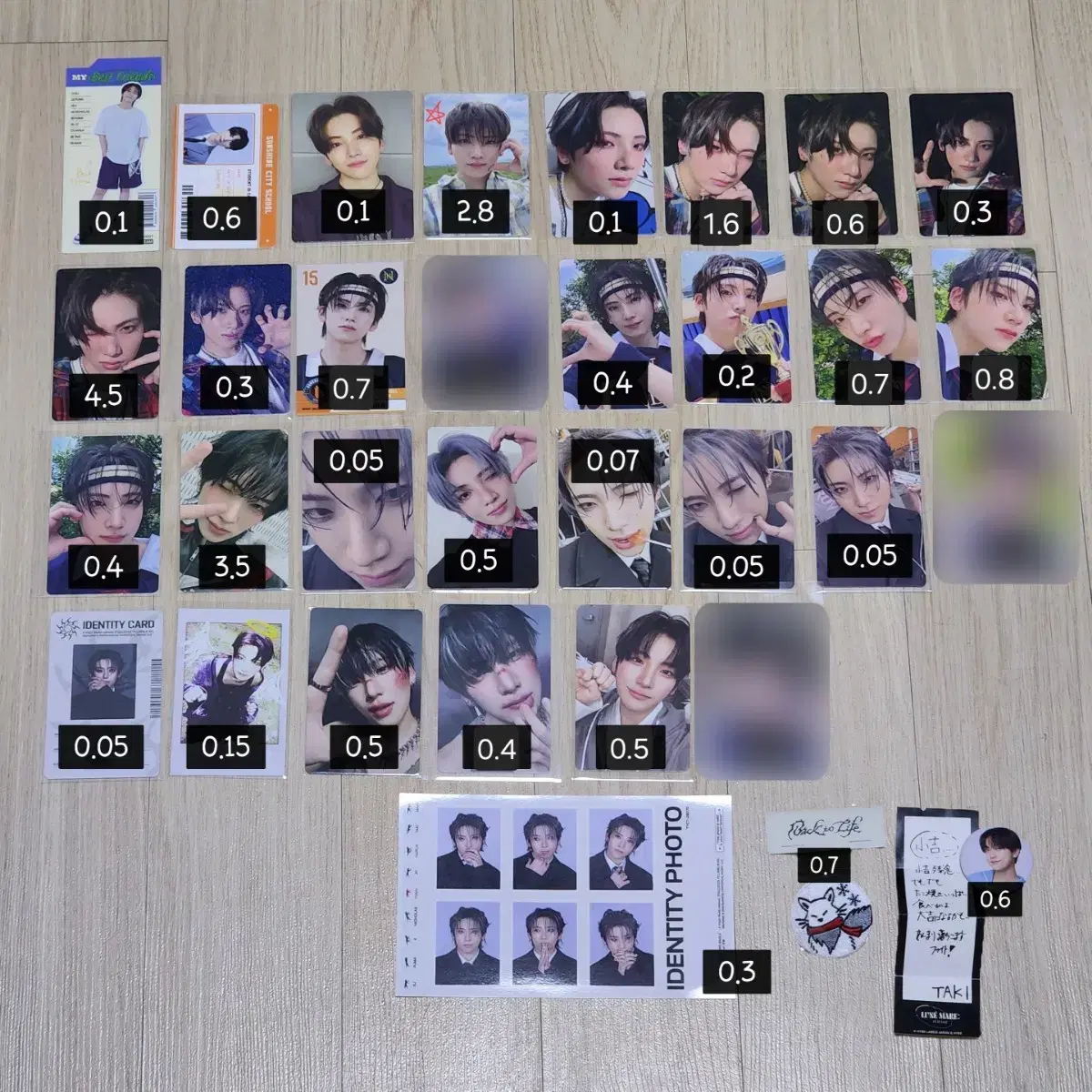 앤팀 니콜라스 의주 니코 죠 유마 타키 하루아 고인블 럭드 포카 양도해요