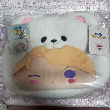 앙스타 화이트 곰 백 이타백 나루카미 아라시 중국 한정판 고백 풍선