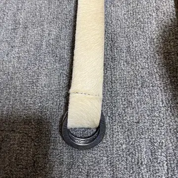 아이보리 송치 벨트