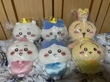 치이카와 BIG 봉제 인형 6종 세트 생일 요정 하치와레 토끼 모음