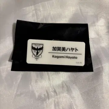 니지산지 가가미 하야토 니지 페스티벌 네임 배지