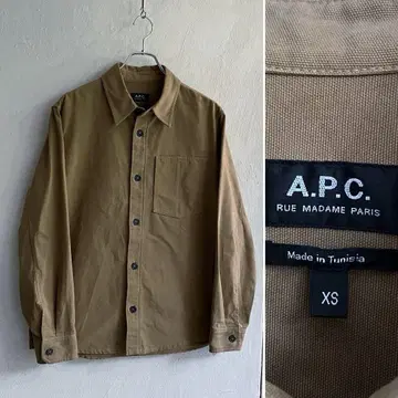 컨디션 최상 A.P.C 밀리터리 셔츠 자켓 APC 커버올
