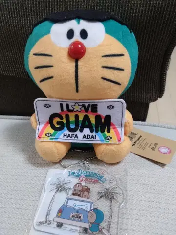 일광화상 도라에몽 하와이 한정 봉제 인형, 키링 세트