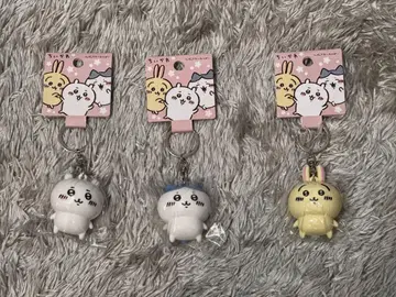 치이카와 피규어 키링 치이카와 하치와레 토끼 3개 세트